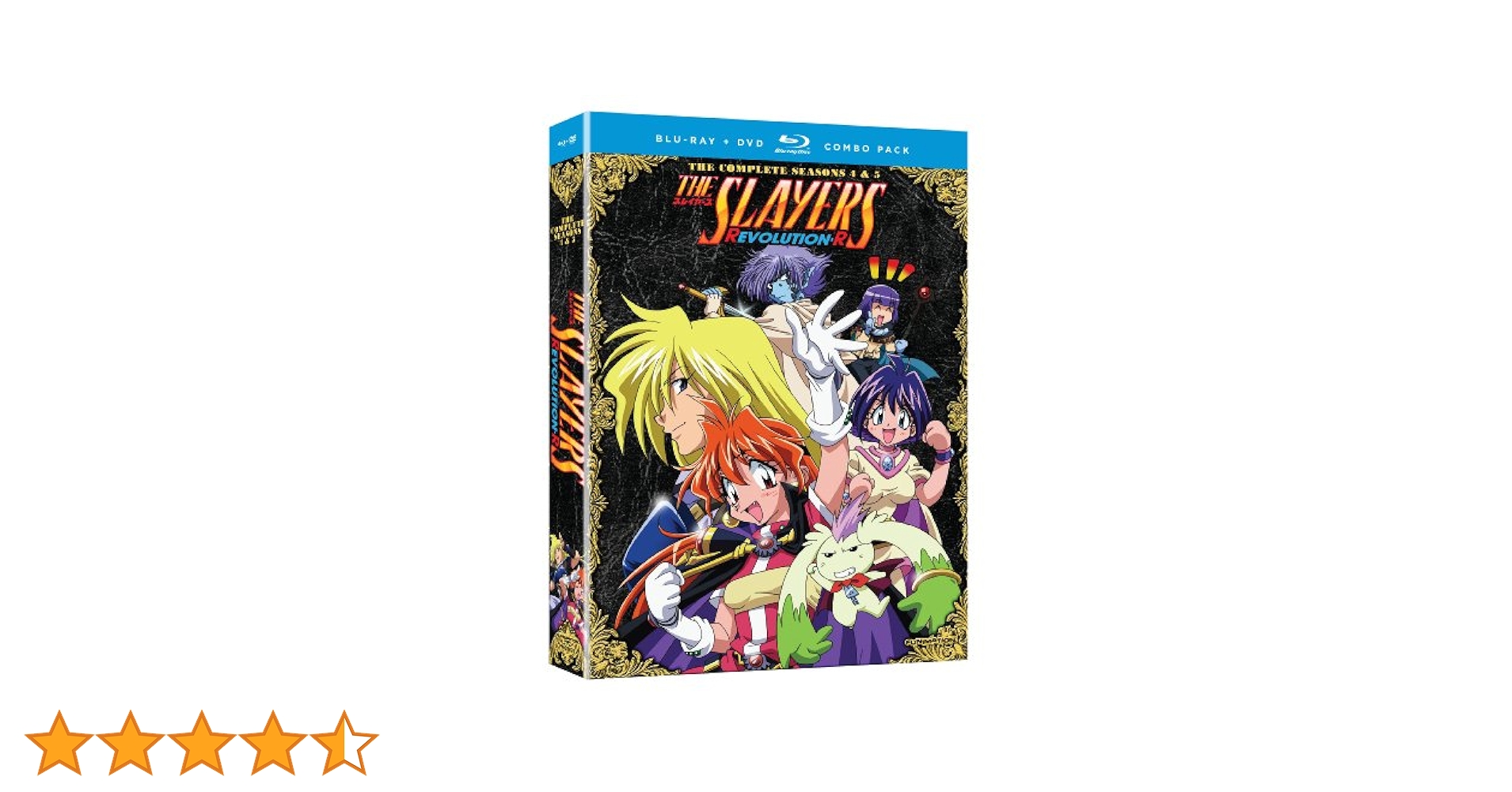 Slayers: Season 4 Revolution and Season 5 Evolution-R [Blu